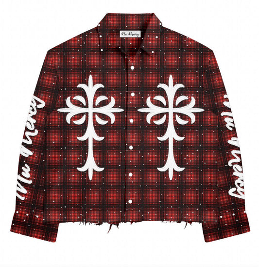 NU MERCY RED DIAMOND FLANNEL