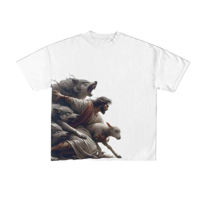 WHITE HIS MERCY TEE